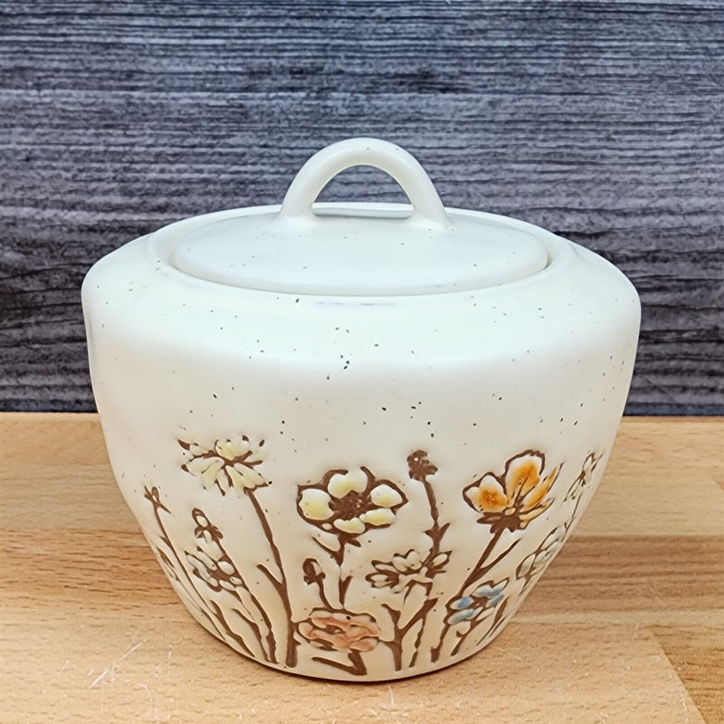 Load image into Gallery viewer, Fowers of the Valley Sugar Bowl with Lid Ceramic Kitchen Décor by Blue Sky