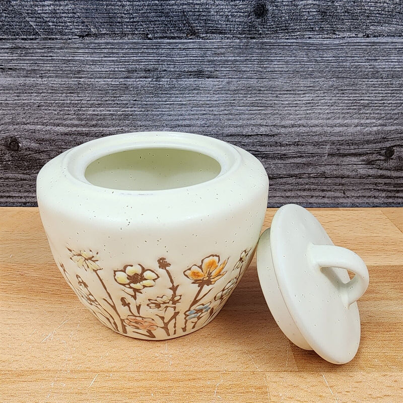 Load image into Gallery viewer, Fowers of the Valley Sugar Bowl with Lid Ceramic Kitchen Décor by Blue Sky