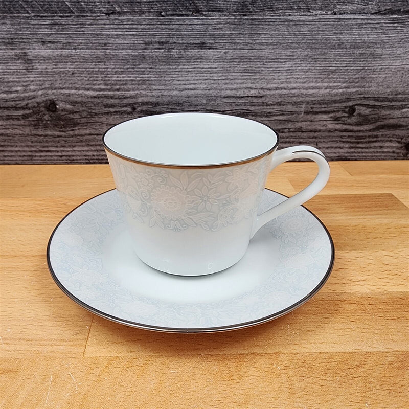 Load image into Gallery viewer, Noritake Ravel Set of 4 Saucer & Tea Cup Coffee Mug Dinnerware Tableware Japan