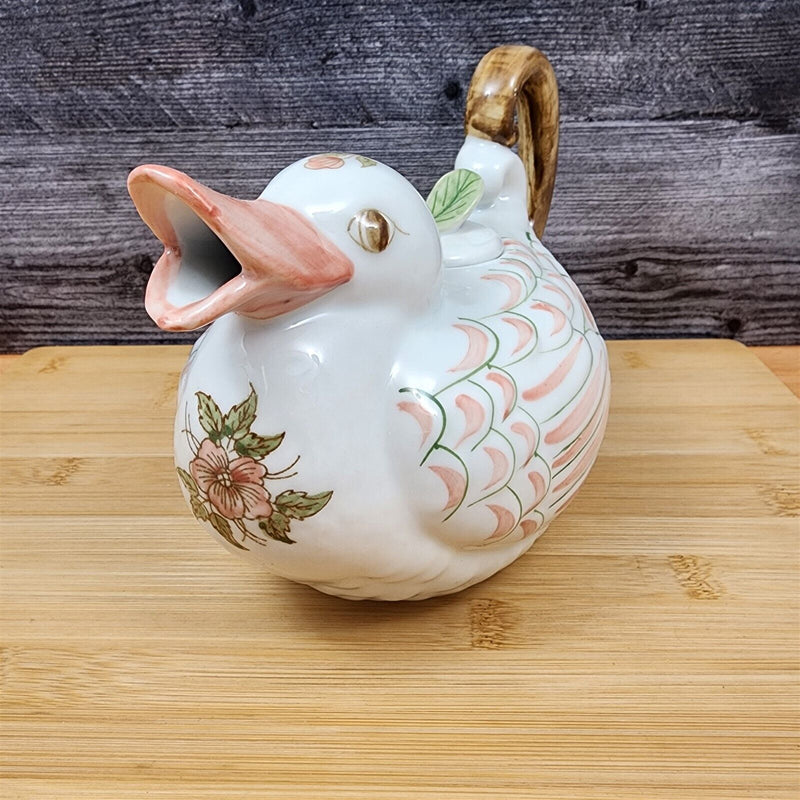 Load image into Gallery viewer, Duck Teapot Ceramic by Bombay Co Kitchen Home Decor