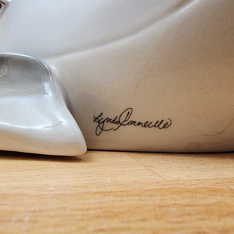 Load image into Gallery viewer, Gray Dolphin Teapot Ceramics Animal Tea Pot by Blue Sky and Lynda Corneille