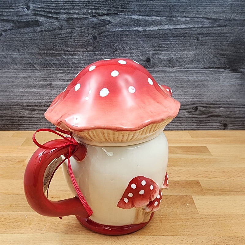 Load image into Gallery viewer, Mushroom Teapot by Blue Sky Heather Goldminc Ceramics Floral Decor Tea Pot