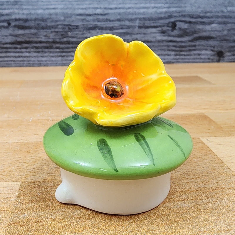 Load image into Gallery viewer, Snail Teapot Ceramics by Blue Sky Heather Goldminc Animal Decor Tea Pot