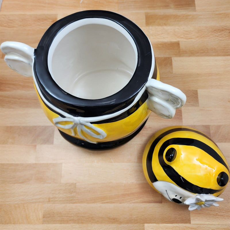 Load image into Gallery viewer, Bumble Cat Cookie Candy Treat Jar Canister Figurine by Blue Sky