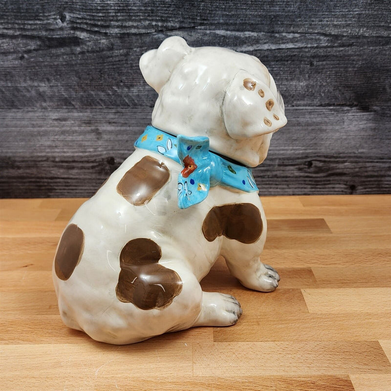 Load image into Gallery viewer, Penelope Bull Dog Cookie Candy Treat Jar Canister Figurine by Blue Sky