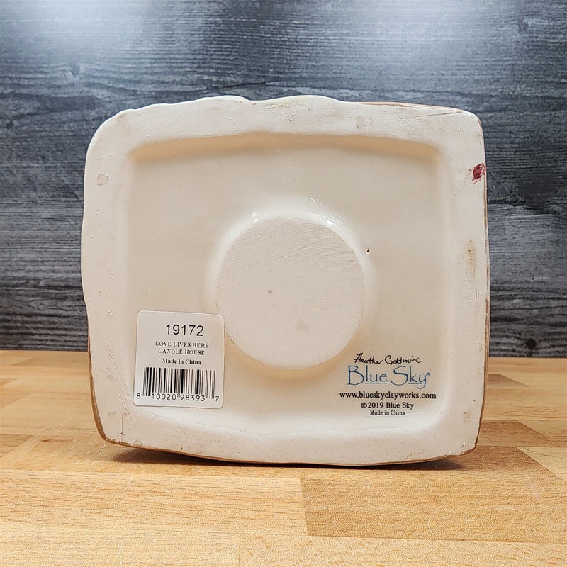 Load image into Gallery viewer, Love Lives Here Candle House Tealight Holder by Heather Goldminc & Blue Sky