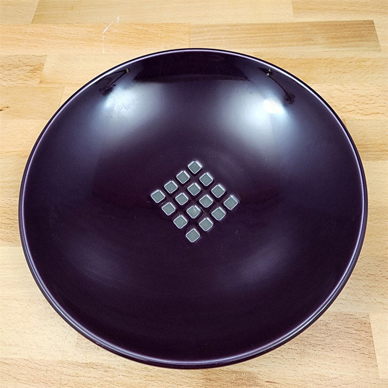 Load image into Gallery viewer, Mikasa Viewpoint Purple 4 Round Soup Cereal Bowl Set Potter's Art MK604 8-1/8"