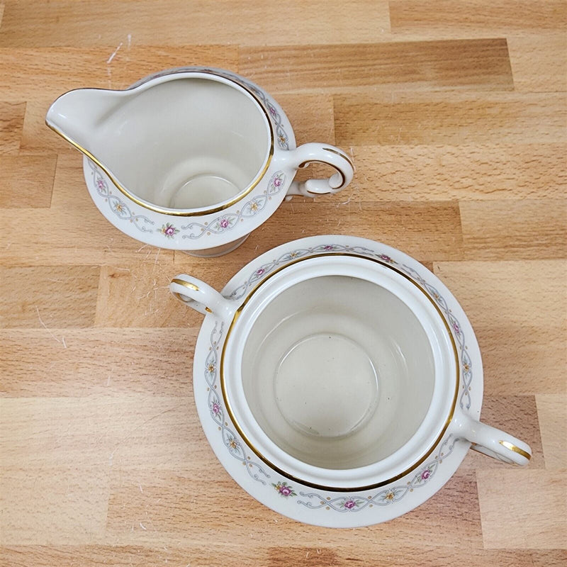 Load image into Gallery viewer, Marlene by Syracuse Creamer and Sugar Set Old Ivory Made In USA