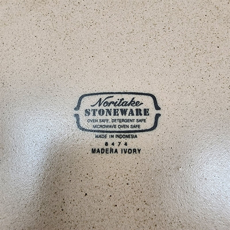 Load image into Gallery viewer, Noritake Madera Ivory Round Chop Plate 12" Serving Platter 8474 Stoneware