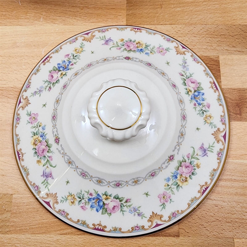 Load image into Gallery viewer, Marlene by Syracuse Round Covered Vegetable Bowl Ceramic Old Ivory Made In USA