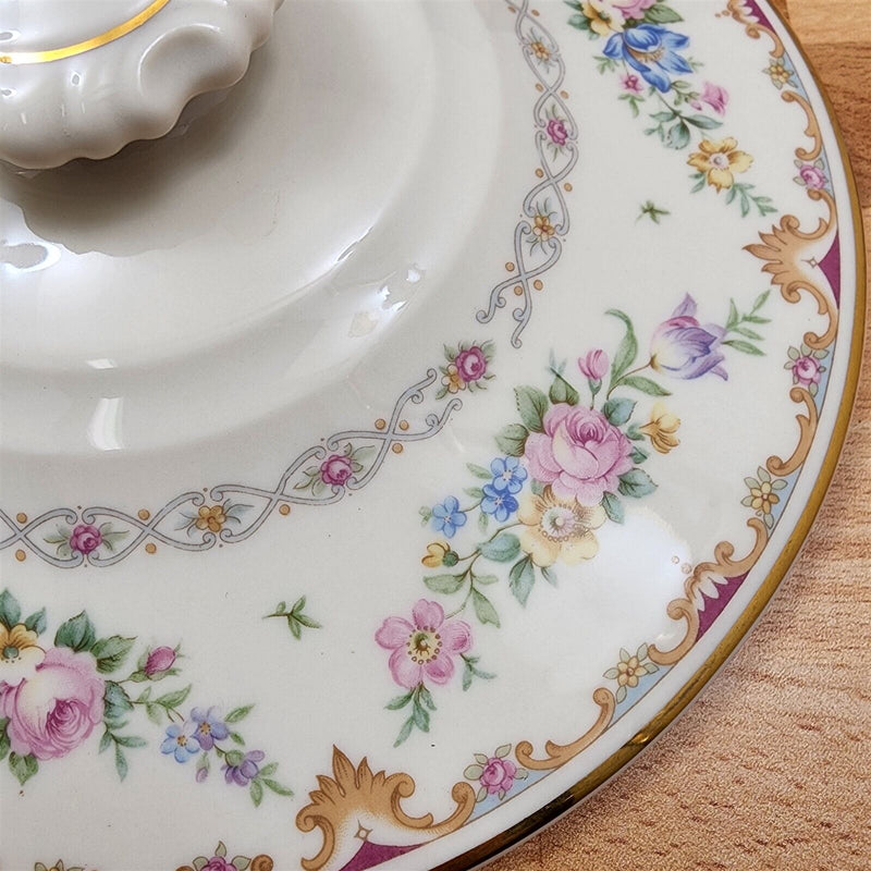 Load image into Gallery viewer, Marlene by Syracuse Round Covered Vegetable Bowl Ceramic Old Ivory Made In USA