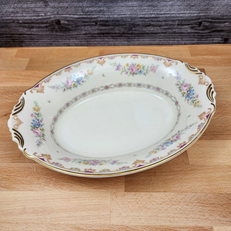 Load image into Gallery viewer, Marlene by Syracuse 10" Oval Vegetable Serving Bowl Ceramic Old Ivory USA Made