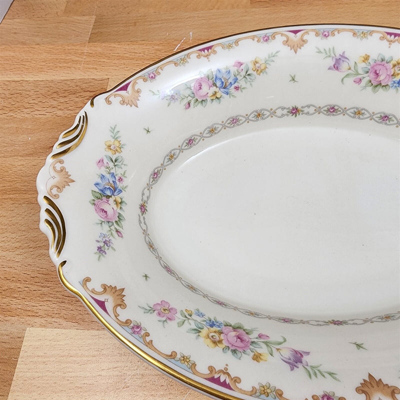 Load image into Gallery viewer, Marlene by Syracuse 10" Oval Vegetable Serving Bowl Ceramic Old Ivory USA Made