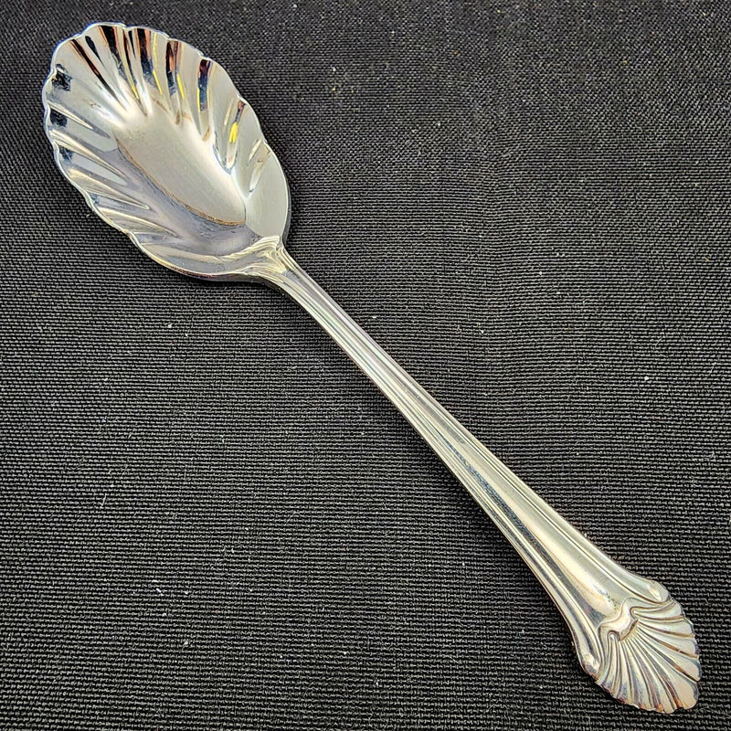 Load image into Gallery viewer, Seafare by Reed & Barton Stainless Sugar Sell Spoon 6 1/8 in