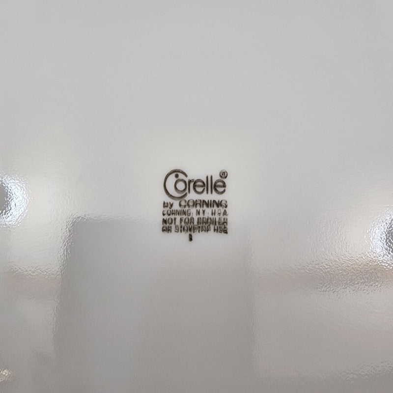 Load image into Gallery viewer, Corelle Corning Woodland Brown Set of 4 Salad Plate Ceramic 8 1/2" Floral Edge