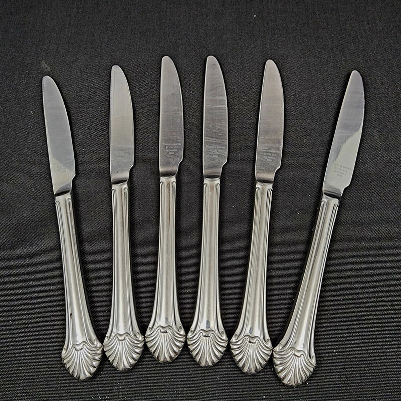 Load image into Gallery viewer, Seafare by Reed & Barton Set of 6 Stainless New French Hollow Knife 9 in