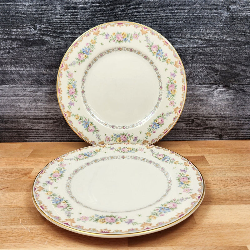 Load image into Gallery viewer, Marlene by Syracuse Dinner Plate 9 3/4" Set of 2 Ceramic Old Ivory Made In USA