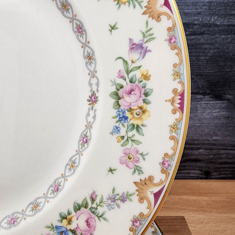 Load image into Gallery viewer, Marlene by Syracuse Dinner Plate 9 3/4" Set of 2 Ceramic Old Ivory Made In USA