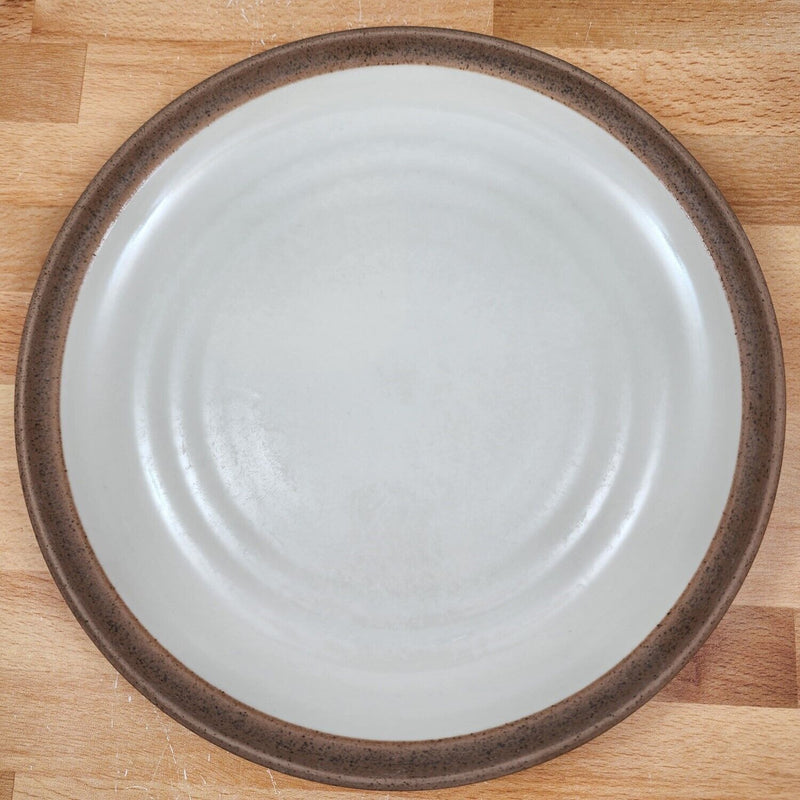 Load image into Gallery viewer, Noritake Madera Ivory Set of 3 Dinner Plate 8474 Stoneware Dinnerware 10 3/8 in.