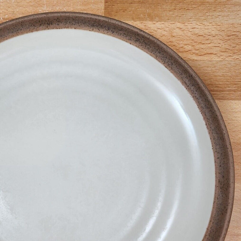 Load image into Gallery viewer, Noritake Madera Ivory Set of 3 Dinner Plate 8474 Stoneware Dinnerware 10 3/8 in.