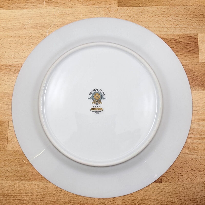 Load image into Gallery viewer, Noritake Rosepoint 8” Salad Plate Set of 2 Pink Floral Vine Ceramic 6206