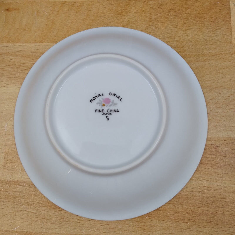 Load image into Gallery viewer, Royal Swirl Fruit Dessert Sauce Bowl Set of 4 by Fine China of Japan Pink Rose