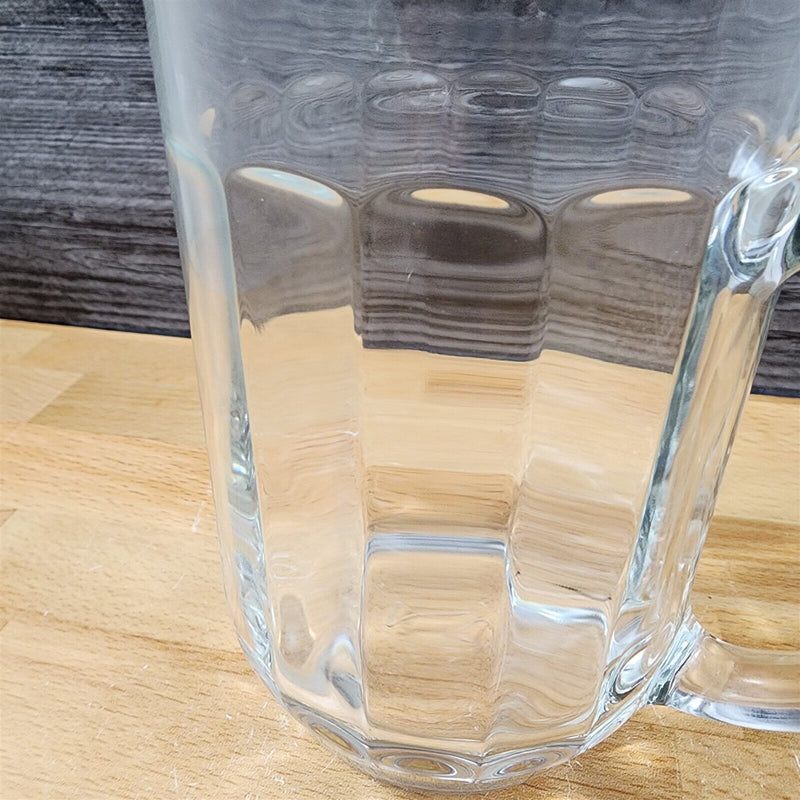 Load image into Gallery viewer, 2 Verrerie Christallerie D'arques France Mug Paneled Acv France Clear Glass 16Oz