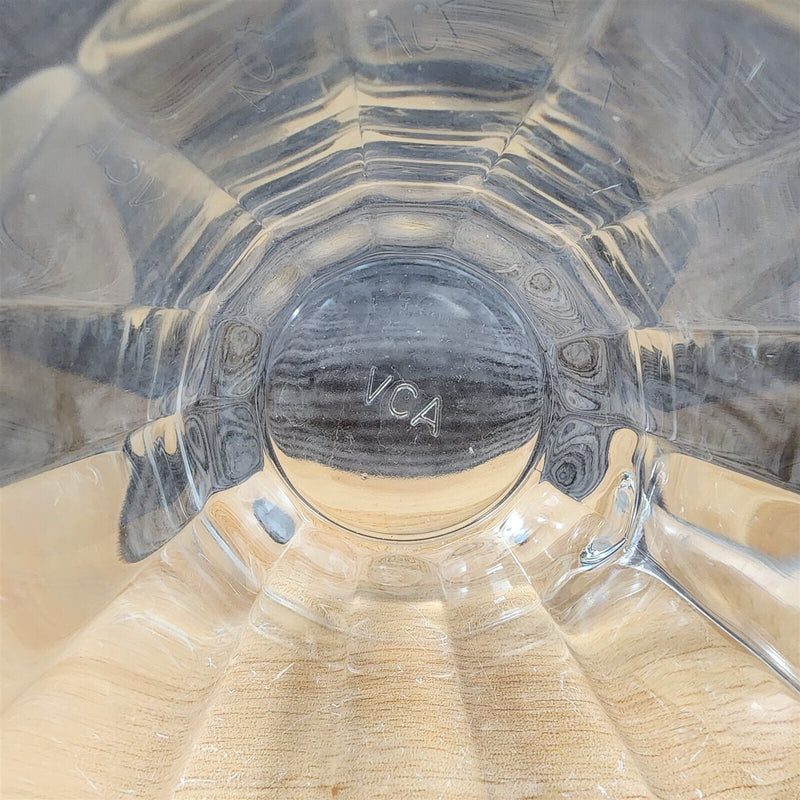 Load image into Gallery viewer, 2 Verrerie Christallerie D'arques France Mug Paneled Acv France Clear Glass 16Oz