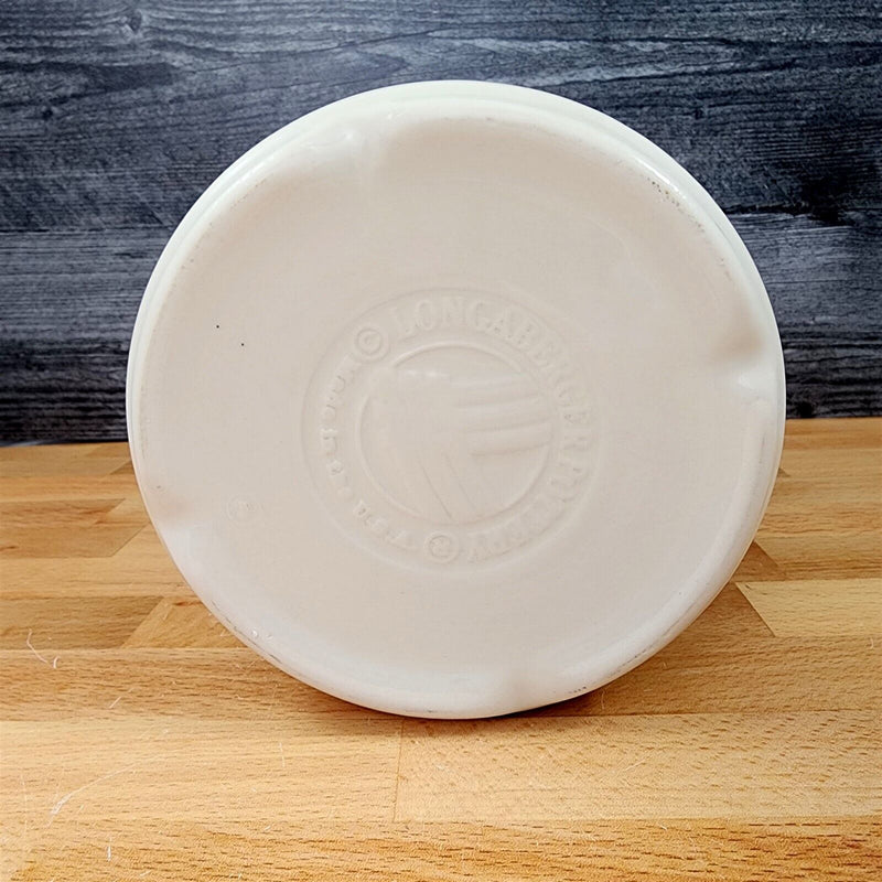 Load image into Gallery viewer, Longaberger Utensil Holder Woven Traditions Green 5 inch Pickling Crock