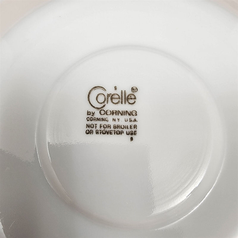 Load image into Gallery viewer, Corelle Corning Woodland Brown 2 Saucer Plate Set Ceramic 6" (15cm) Floral Edge
