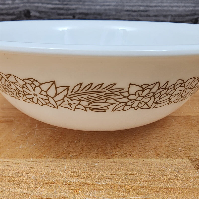 Load image into Gallery viewer, Corelle Corning Woodland Brown Soup Cereal Bowl Ceramic 6 1/4" Floral Edge