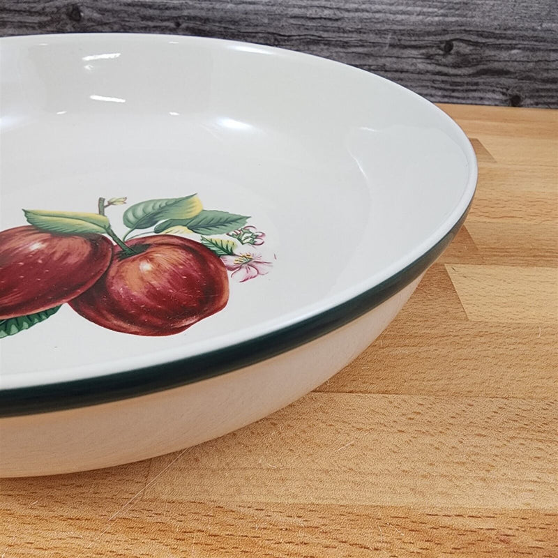 Load image into Gallery viewer, China Pearl Casuals Apples Round Vegetable Bowl Dinnerware Tableware 9"