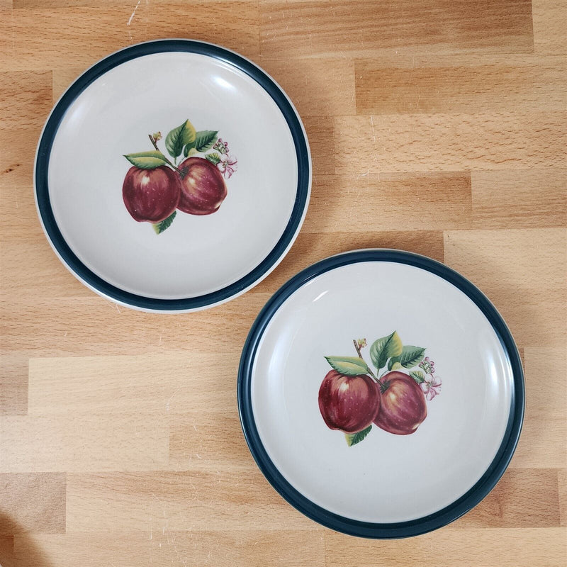 Load image into Gallery viewer, China Pearl Casuals Apples 2 Bread & Butter Plates Dinnerware Tableware 6 3/8"