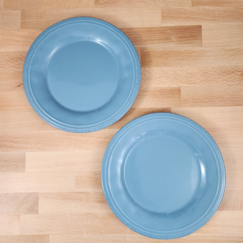 Load image into Gallery viewer, Cucina Agave Blue by Rachael Ray Ceramic Set of 2 Salad Plate 8 1/4" 21 cm