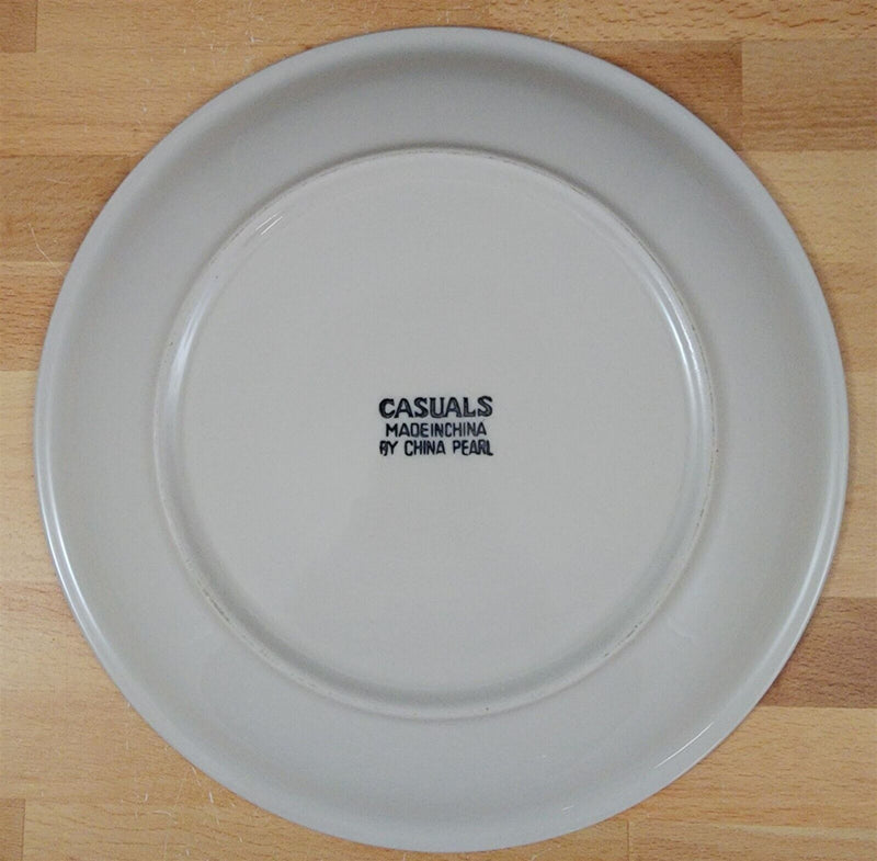 Load image into Gallery viewer, China Pearl Casuals Apples 2 Dinner Plate Set Dinnerware Tableware 10 1/2"