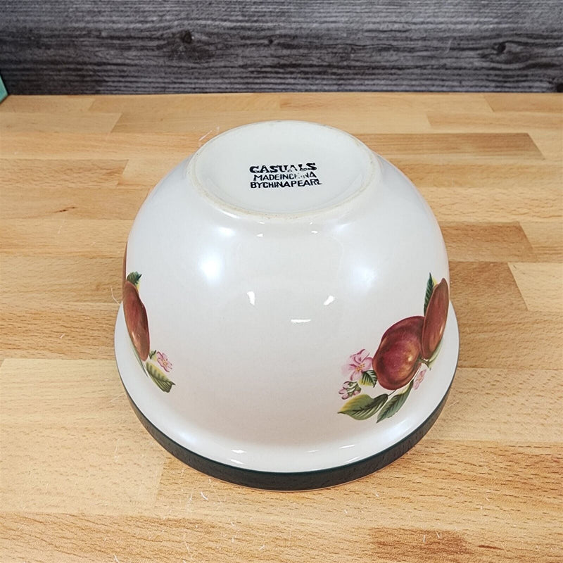 Load image into Gallery viewer, China Pearl Casuals Apples Small Mixing Serving Bowl Kitchen Cookware 6 3/8"