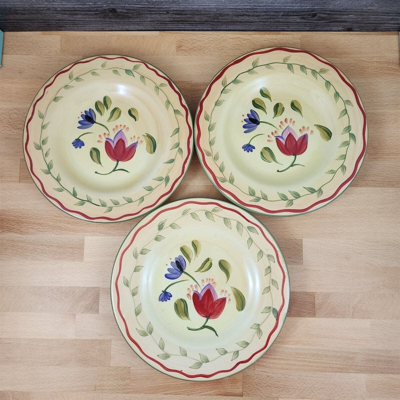 Load image into Gallery viewer, Napoli Pfaltzgraff Set of 3 Salad Plate 9 1/8" 23cm Earthenware Dinnerware