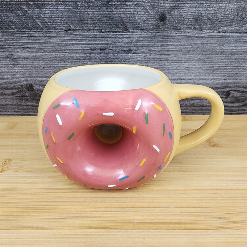 Load image into Gallery viewer, Tag Donut Coffee Mug With Sprinkles Ceramic Tea Cup