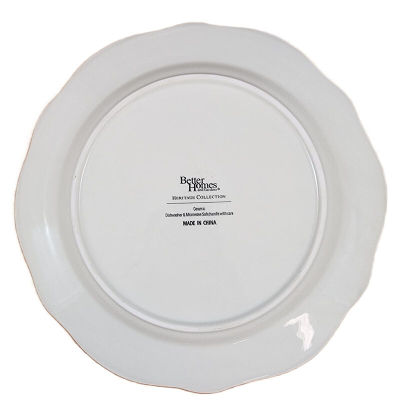 Load image into Gallery viewer, Better Homes & Gardens Winter Forest 4 Dinner Plates Heritage Collection Berries
