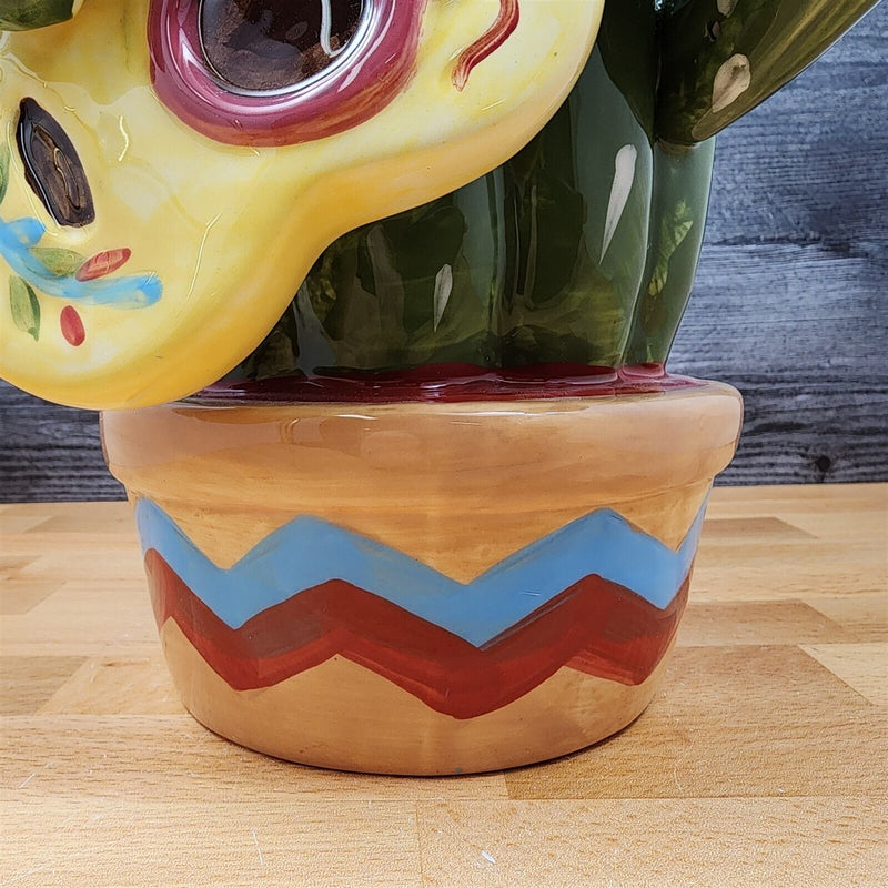 Load image into Gallery viewer, Marichi Cactus Cookie Candy Treat Jar Canister Figurine by Blue Sky