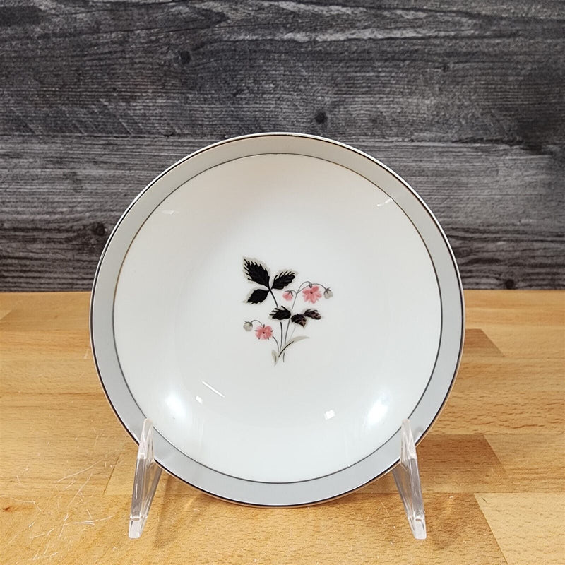 Load image into Gallery viewer, Noritake Grayson Sauce Bowl Fruit Dessert Vintage China Ceramic Pink Flower 5.5"