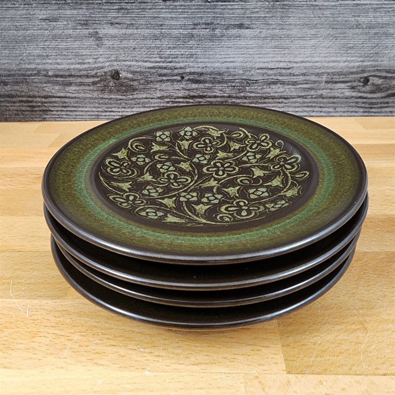 Load image into Gallery viewer, Franciscan Madeira Brown Set of 4 Bread and Butter Plate 6 3/4 USA TV Stamp