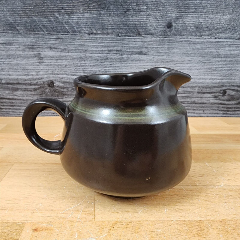 Load image into Gallery viewer, Franciscan Madeira Brown Creamer Pitcher Made in USA TV Stamp Olive Green Vtg