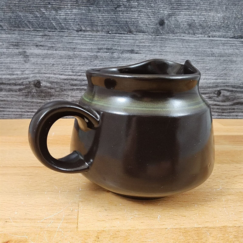 Load image into Gallery viewer, Franciscan Madeira Brown Creamer Pitcher Made in USA TV Stamp Olive Green Vtg