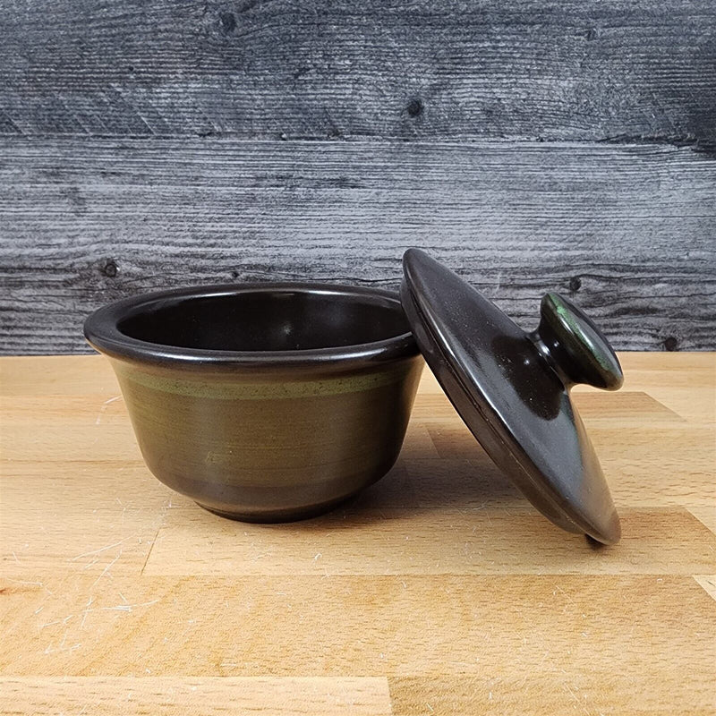 Load image into Gallery viewer, Franciscan Madeira Brown Gravy Boat With Lid Dinnerware China US Made Green Vtg