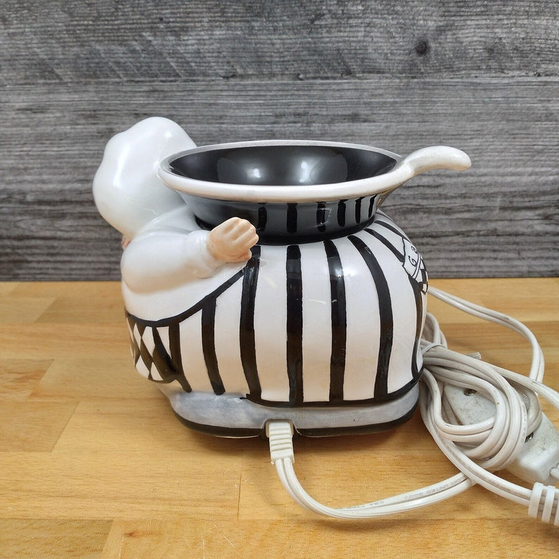 Load image into Gallery viewer, Fat Italian Chef Scented Wax Fragrance Warmer Melter 6" Electric Kitchen Decor