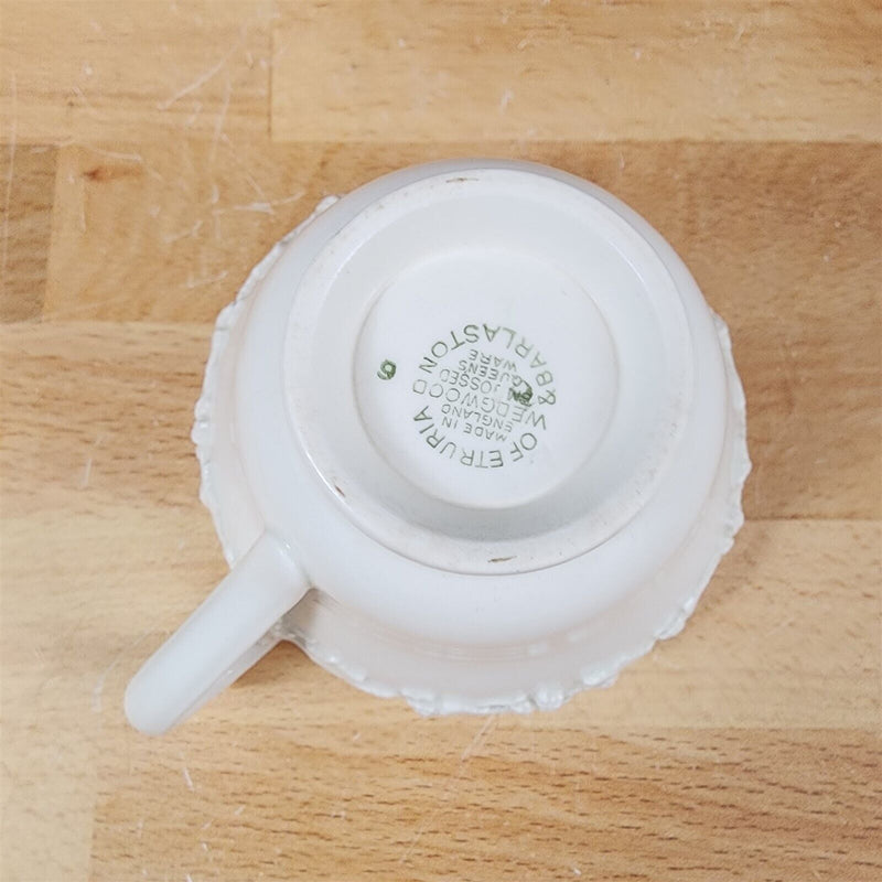 Load image into Gallery viewer, Wedgwood Cream Tea Cup Queens Ware Embossed Rim Coffee Mug Etruria Barlaston