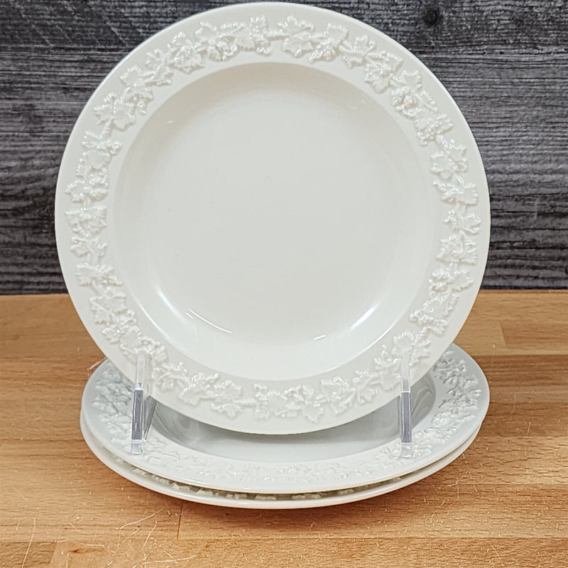 Load image into Gallery viewer, Wedgwood Cream Color Bread & Butter Plate Set of 3 Queens Ware Etruria Barlaston