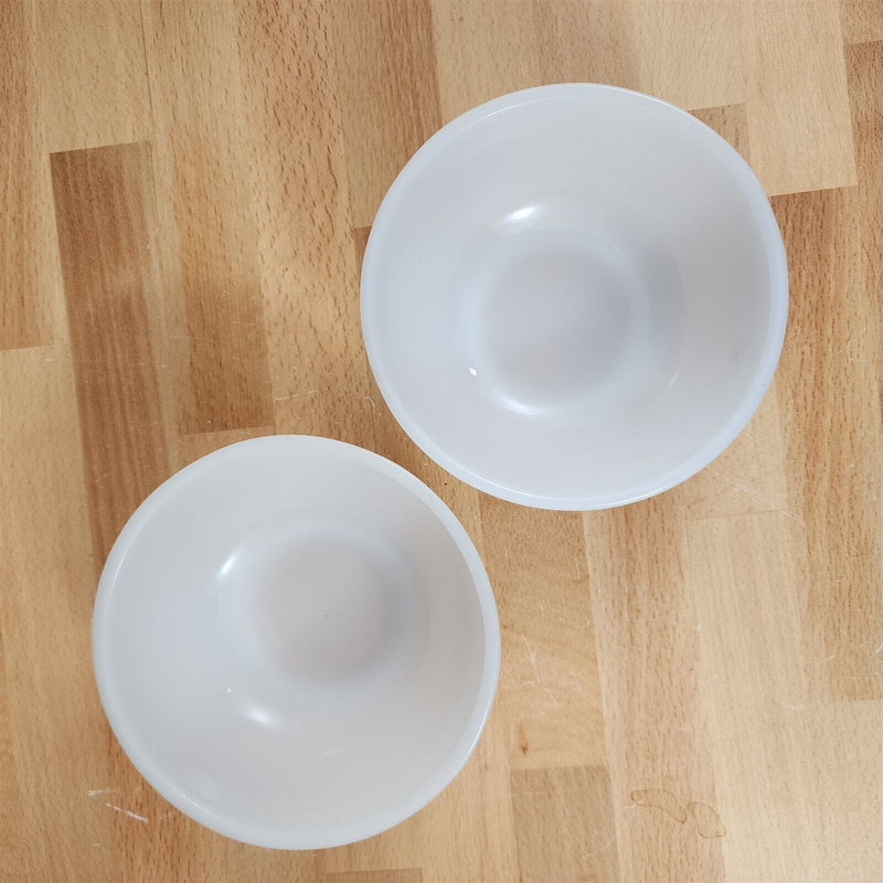 Load image into Gallery viewer, Fire King Anchor Hocking Set of 2 Chili Cereal Bowls Ivory USA
