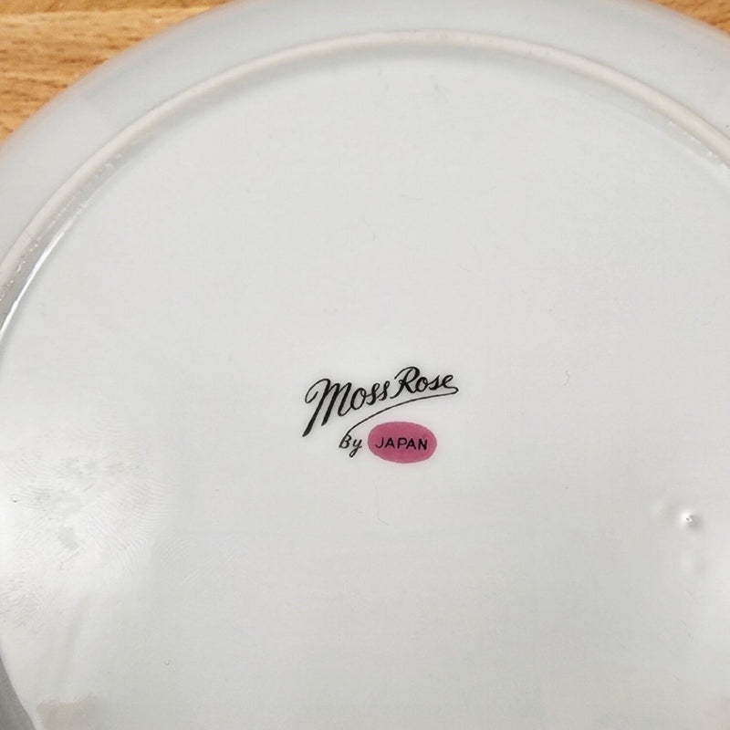 Load image into Gallery viewer, Moss Rose Salad Plate Pink Flowers Gold Trim 7.5" (19cm) Sango Japan